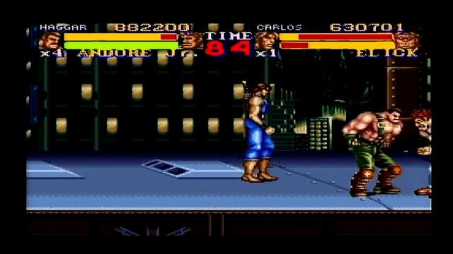 Final Fight 2 playthrough (Super Famicom) (1CC) смотреть онлайн