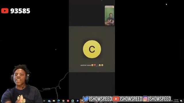 iShowSpeed Facetimes CENTRAL CEE смотреть онлайн