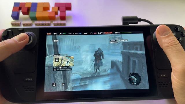Assassin’s Creed Revelations - Steam Deck gameplay | max graphics 60 FPS смотреть онлайн