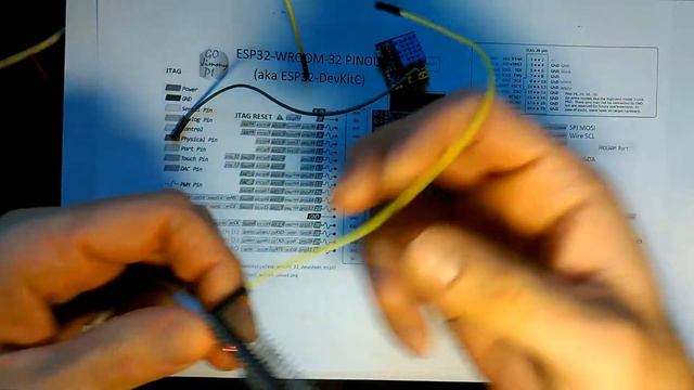 DHT11 подключение к ESP8266 и ESP32S