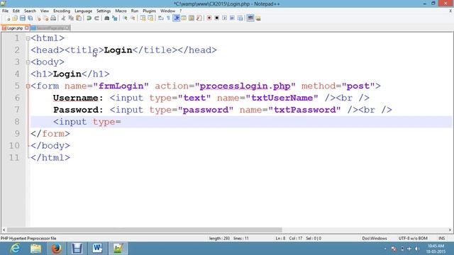 Lecture 18 - PHP Read form data using POST смотреть онлайн