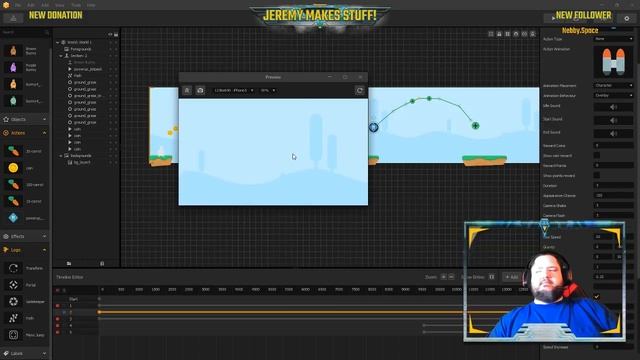 JEREMY MAKES STUFF! - Episode 1: Bunny Runner - Level Design смотреть онлайн