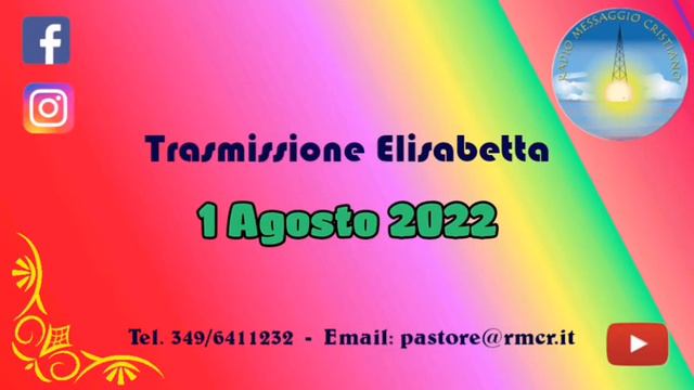 Canti cristiani e letture: Elisabetta 1 Agosto 2022 смотреть онлайн