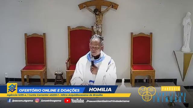 02/05/2021 – Quinto Domingo da Páscoa. Santa Missa com Padre Marcelino Sotaridona – 19h смотреть онлайн