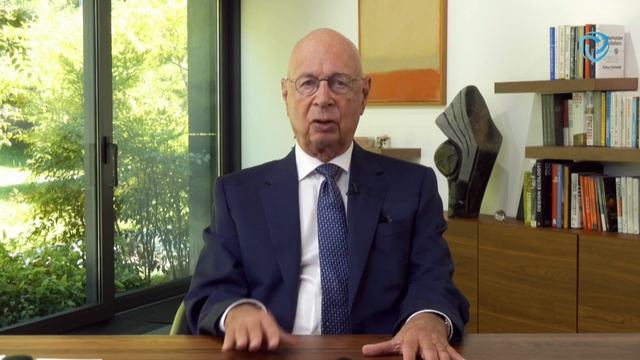 Открытие Cyber Polygon 2021. Михаил Мишустин, Клаус Мартин Шваб, Герман Греф