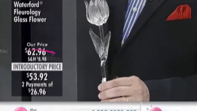Waterford Glass Flower at The Shopping Channel 510096 смотреть онлайн