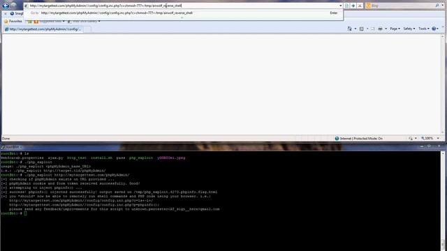 SQL Injection On PhpMyAdmin 2.11.4, 2.11.9.3, 2.11.9.4, 3.0.0 And 3.0.1.1