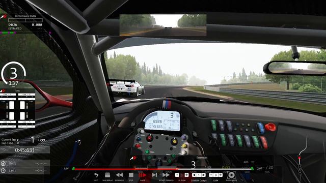 Luke on board Assetto Corsa BMW Z4 GT3 Spa смотреть онлайн