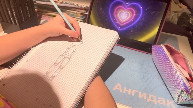 ТУТОРИАЛ как РИСОВАТЬ МИЛЫХ ДЕВОЧЕК / ?VIKA BOOM? смотреть онлайн