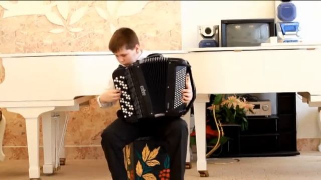 Орешкин Влад (11 лет) Бах Менуэт g-moll смотреть онлайн