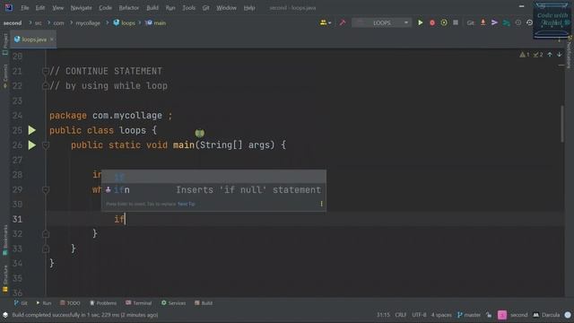 continue statement in java || java me continue statement ||conitnue statement for loop , while loo смотреть онлайн