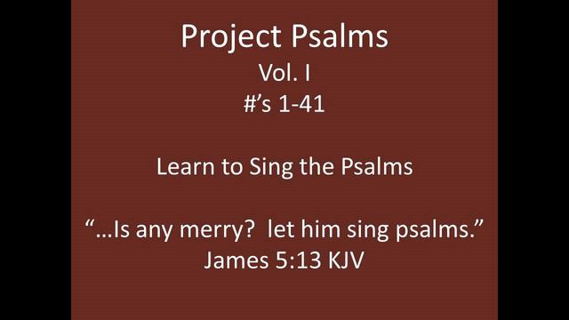 Psalm 10:1-6 Tune: Burford Scottish Metrical Psalter 1650 смотреть онлайн