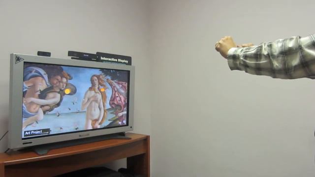 Viewing Google Art Project's gigapixel paintings using hand gestures смотреть онлайн