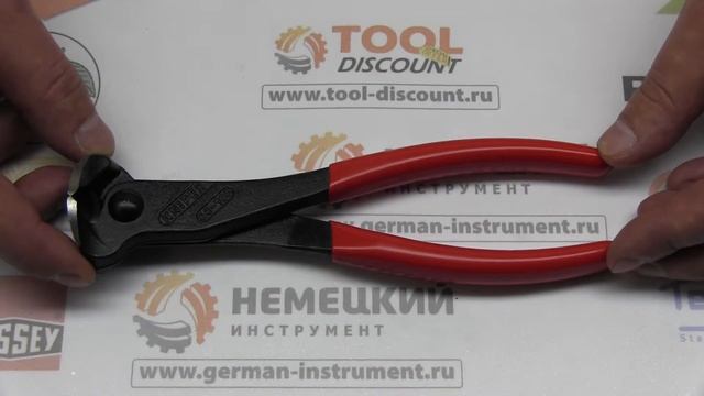 Кусачки торцевые KNIPEX 6801180, смотреть онлайн