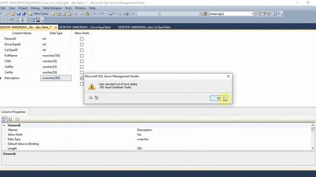 Auto Car Parking Part 2 Create Database in Microsoft Sql Server смотреть онлайн