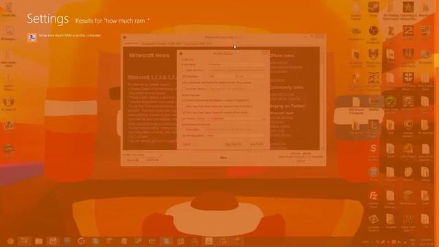 How To Allocate More Ram to Minecraft 1.7 New Launcher смотреть онлайн