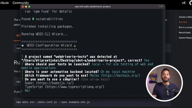 Getting Started with WebdriverIO смотреть онлайн