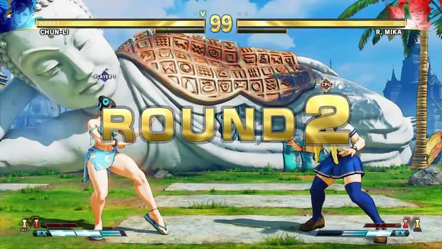 VACATION CHUN-LI VS R MIKA - STREET FIGHTER V смотреть онлайн