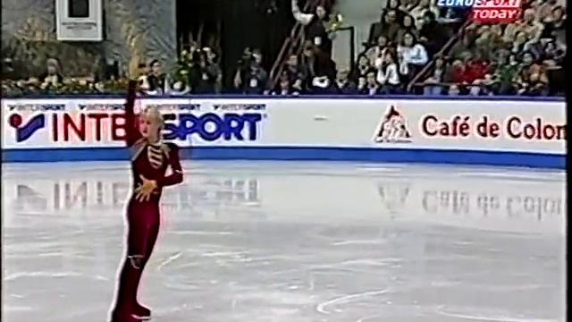 Evgeni Plushenko 2001 Worlds - SP Bolero + K&C- russian Eurosport смотреть онлайн
