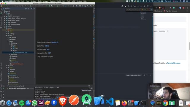 Firebase Push Notification Android - Flutter смотреть онлайн