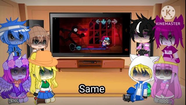 ||GC||Fandom cartoon||react to FNF mod||and bonus video смотреть онлайн