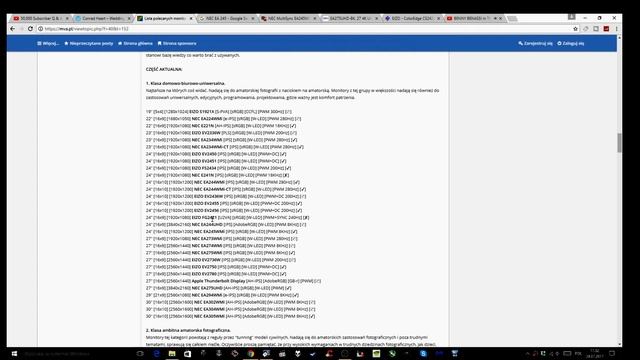 Jaki monitor do obróbki zdjęć??? Eizo i NEC w przystępnej cenie :D смотреть онлайн