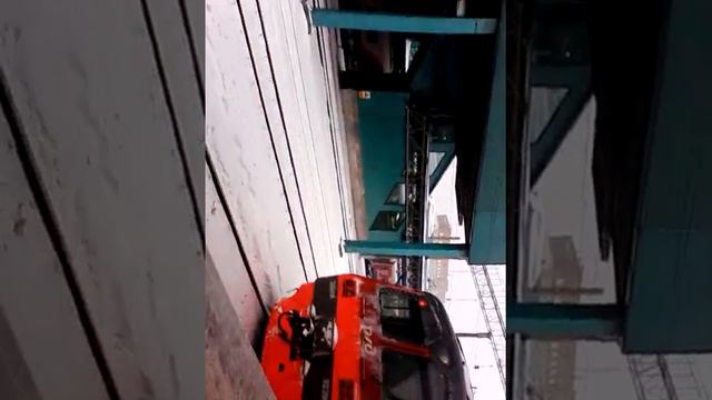 Начало командировки. Прибытие на жд станцию г. Самары , платформы электричек - 2