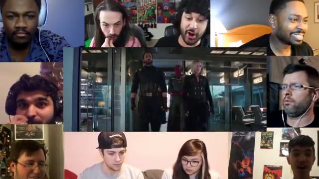 Avengers Infinity War Big Game Spot REACTION MASHUP смотреть онлайн