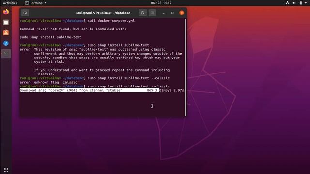 Set up a MySql with Docker смотреть онлайн