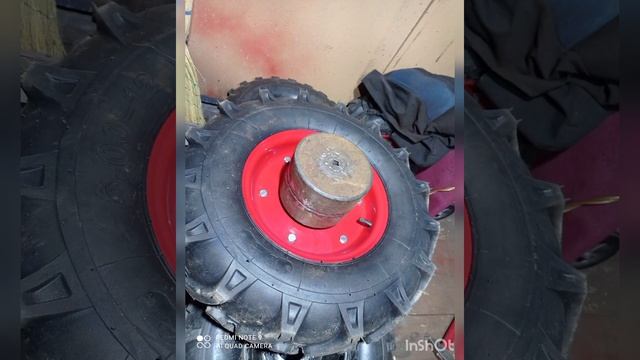 Делаем самодельные 25 килограммовые грузы на колёса китайского мотоблока! смотреть онлайн