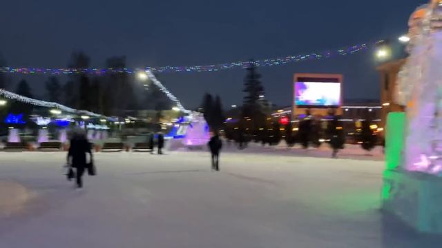 ГУЛЯЮ ПО КРАСИВОМУ ТОМСКУ ЗИМОЙ! смотреть онлайн