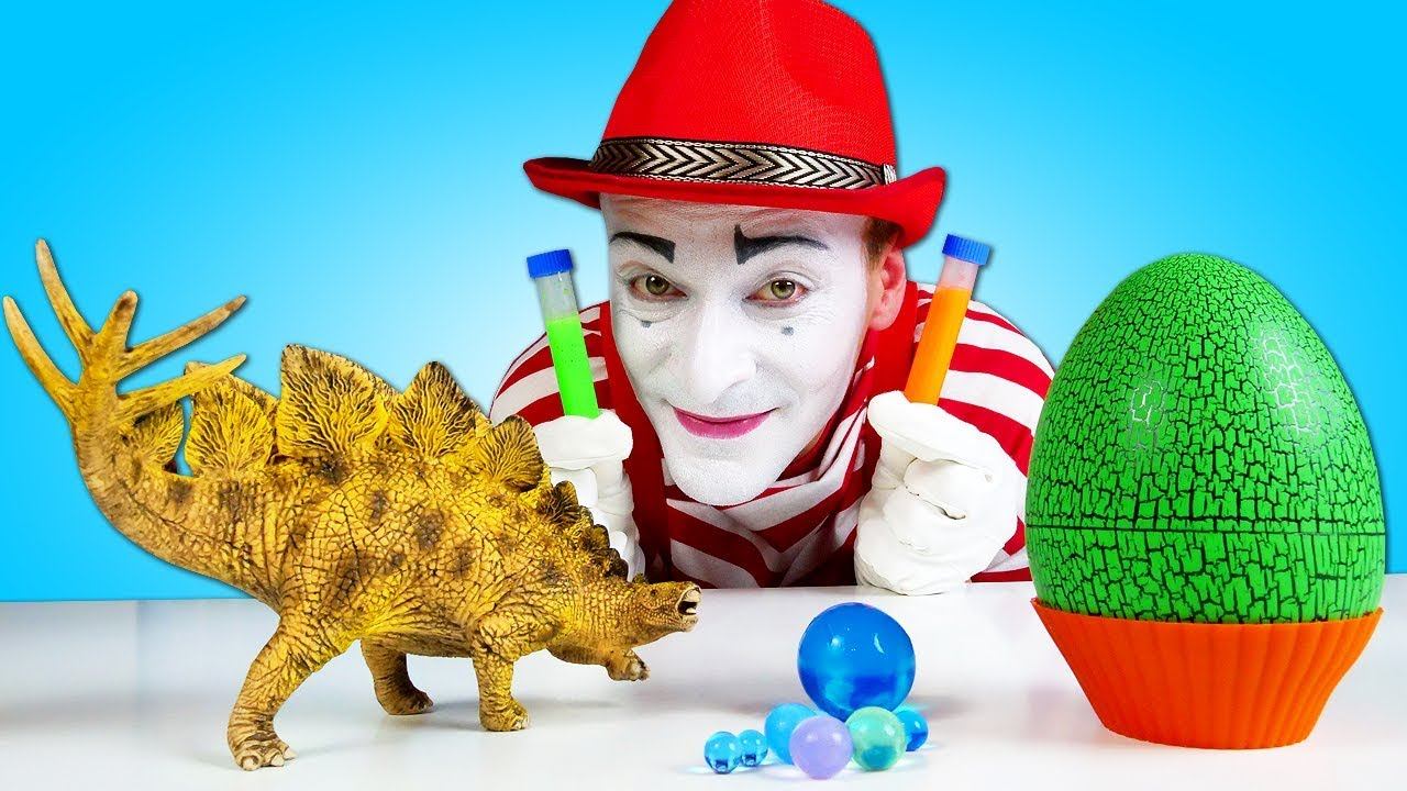 Surprise Toys & Funny Clown At The Research Laboratory: Funny Fails Videos With Toys For Kids