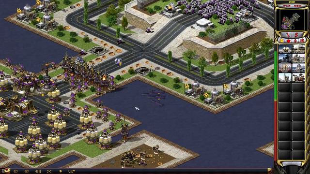Red Alert 2 - Lets Play On Game Speed 6! - 5 vs 1 Brutals AI смотреть онлайн