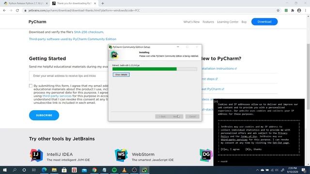 Installing Opencv Python and PyCharm смотреть онлайн