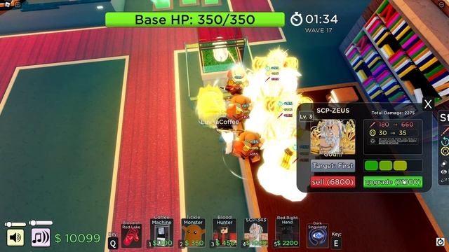 Solo Wanderer's Library with SNIPER BUILD SCP Tower Defense Roblox смотреть онлайн