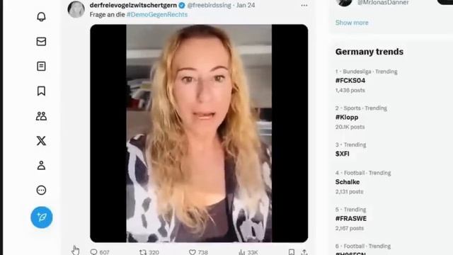 AFD СМЕЛАЯ НЕМКА НАБРАЛА МИЛЛИОНЫ ПРОСМОТРОВ НЕМЦЫ ПРОТИВ ПРАВИТЕЛЬСТВА смотреть онлайн