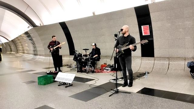 #МузыкаВМетро. №8. #RayesBand. Music In The Moscow Subway.