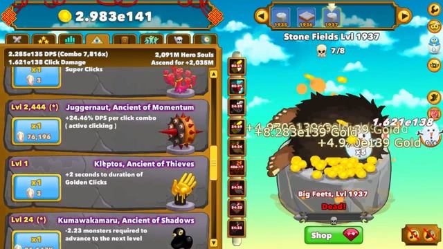 Clicker Heroes [78] - The Ultimate Idle Spec for Busy Players смотреть онлайн