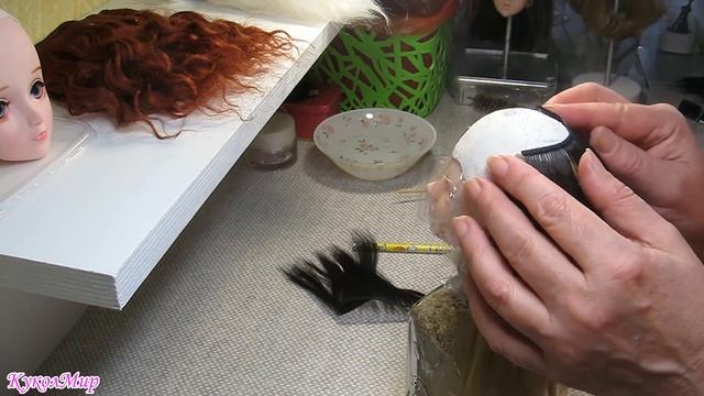 БЖД кукла Парик без челки для куклы - мальчика BJD 1 часть | КуколМир смотреть онлайн