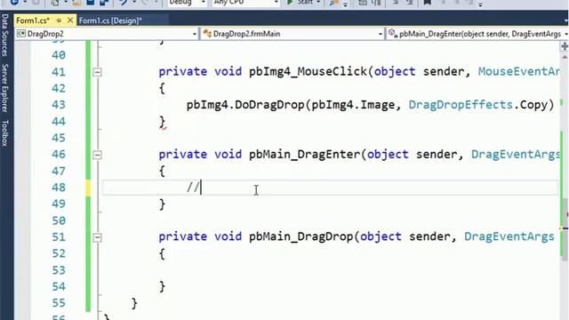 C# Drag and Drop on PictureBox смотреть онлайн