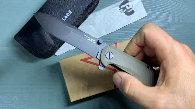 Нож складной Mr. Blade Convair, D2 Blade, Tan Handle смотреть онлайн