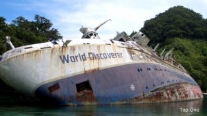 5 ЗАТОНУВШИХ КОРАБЛЕЙ КОТОРЫЕ ВИДНО С ПОВЕРХНОСТИ