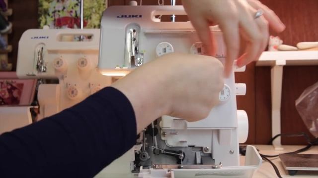 Serger 101 Threading the Juki MO 654de Machine by CKC Patterns смотреть онлайн