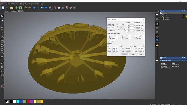 Importing STL files into Carveco Maker смотреть онлайн