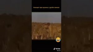 Анекдот про мужика с рулём камаза