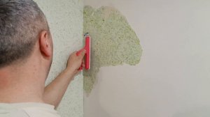 Отделка стен жидкими обоями на кухне