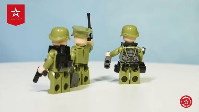 ВОЕННЫЙ ВНЕДОРОЖНИК АРМИИ РОССИИ - конструктор, анимированная сборка и обзор набора смотреть онлайн
