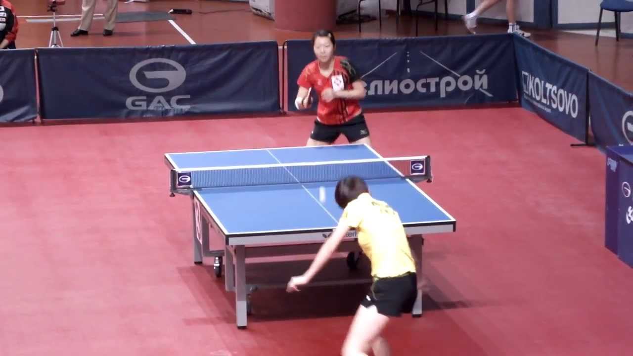 Russian Open 2013 Table Tennis Wu Yang - Fujii Yuko смотреть онлайн
