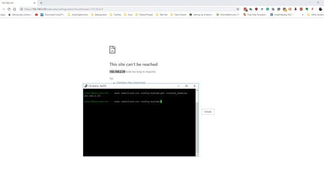 How to fix Access through untrusted domain Please contact your administrator NextCloud Error смотреть онлайн