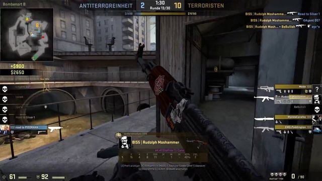bis5 Rudolph Moshammer Overpass Counter Strike:GO смотреть онлайн